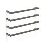 Forme 600 Single Bar Round-Gun Metal Grey